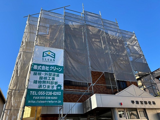 甲府市　屋根カバー工法